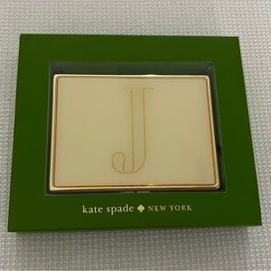 Kate Spade NY Lenox Personalized ID Holder Holder “J”